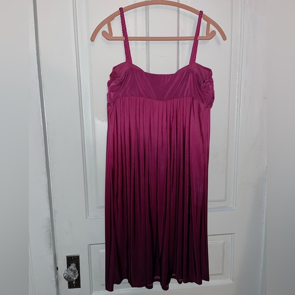 Pink to Purple Ombré Bisou Bisou Cocktail Dress size 14 - Picture 3 of 5